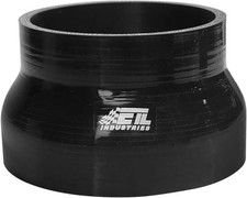 5 Inch To 6 Inch Silicone Reducer Straight Coupler Hose 4 Ply Reinforced Black