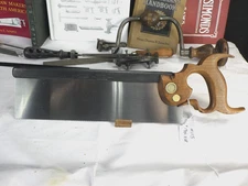 Richard Groves & Sons 12" Back Saw, 14ppi Cross Cut, New Saw Plate, English 1115