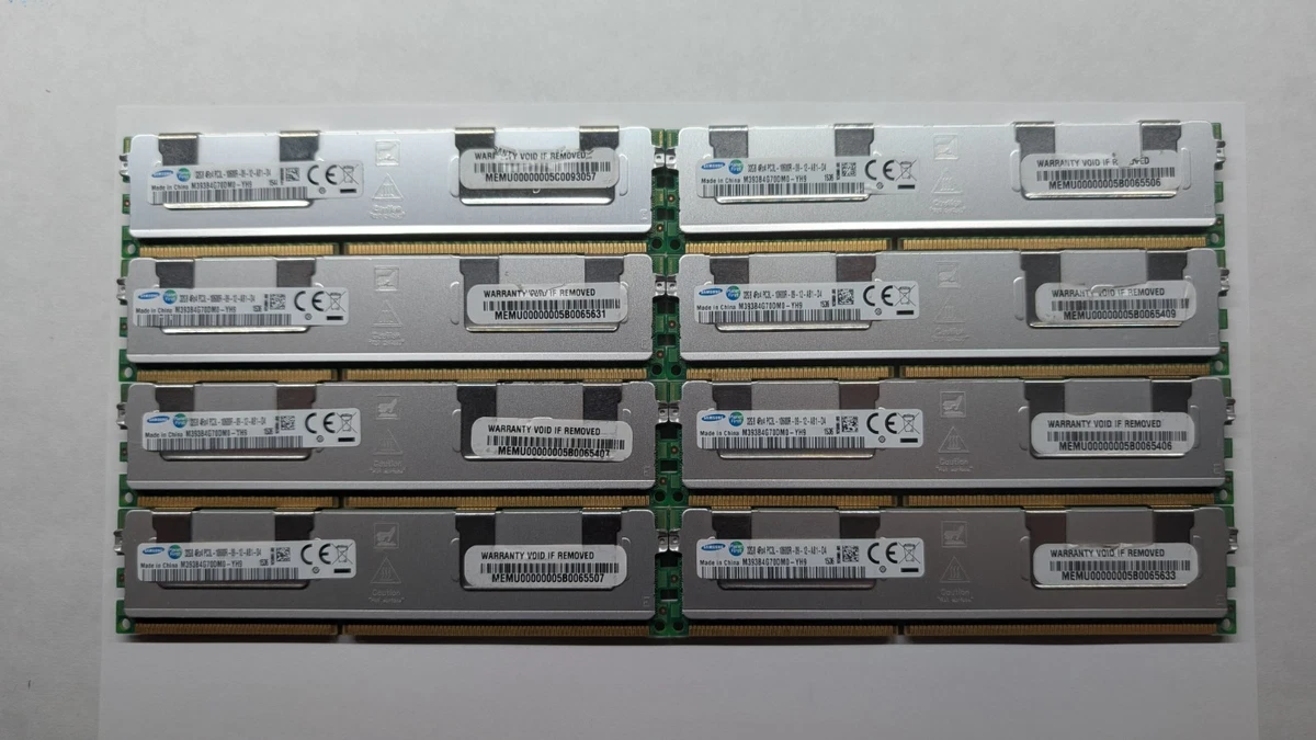 PC3-10600 (DDR3-1333) Bus Speed Server RAM 32 GB Capacity per