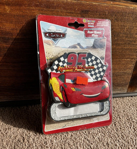 Disney vintage Lightning McQueen Door Name Plate 