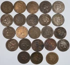 1885 Indian Head Penny Cent Lot of 23 Coins - Lower Grade