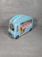 Sylvanian families blue rainbow nursery bus