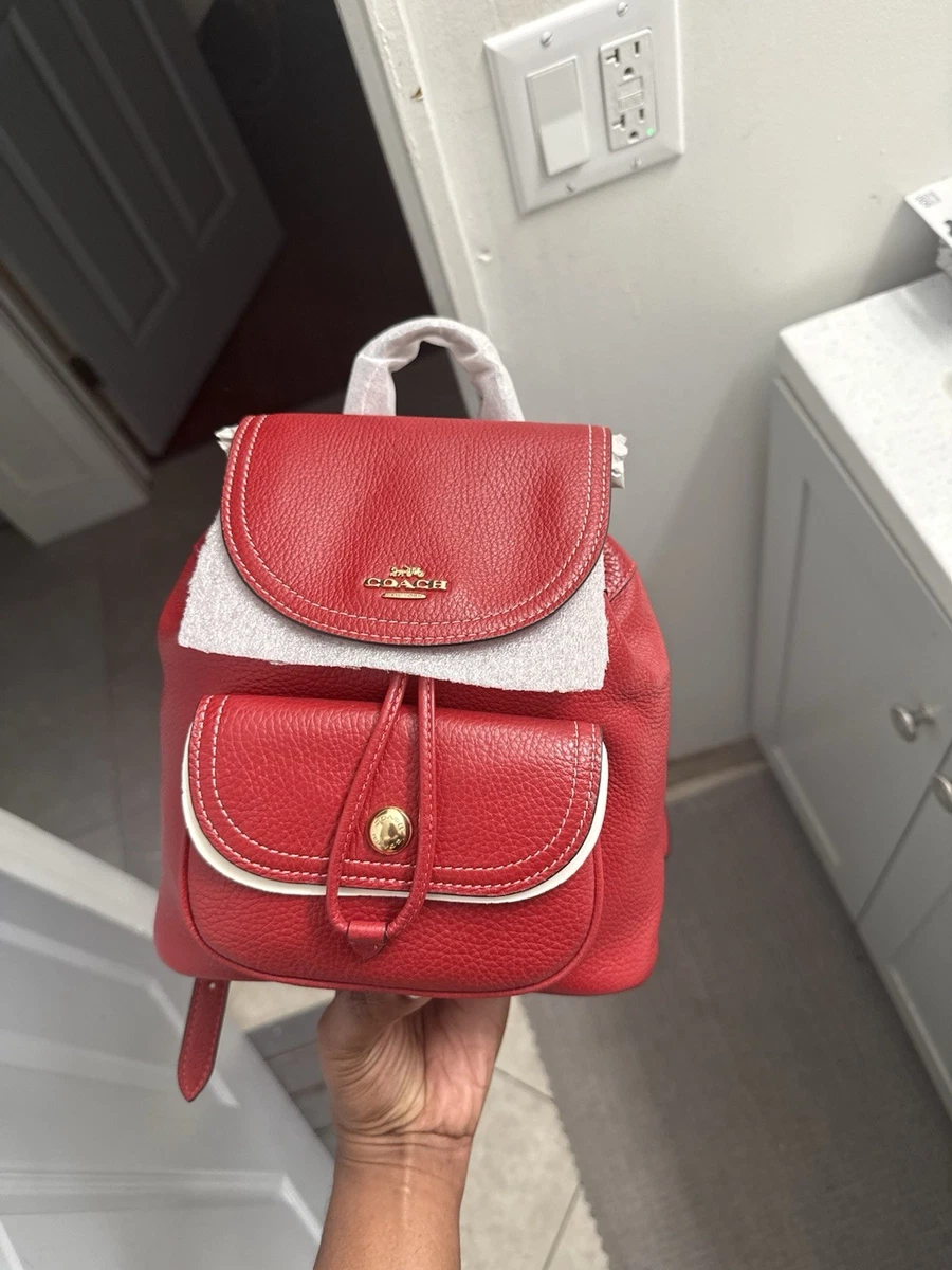 Coach Red Backpacks for Women for sale - eBay
