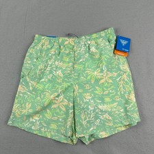 NWT Columbia PFG Clearwater Shores mens swim trunks S FS Printed 6  