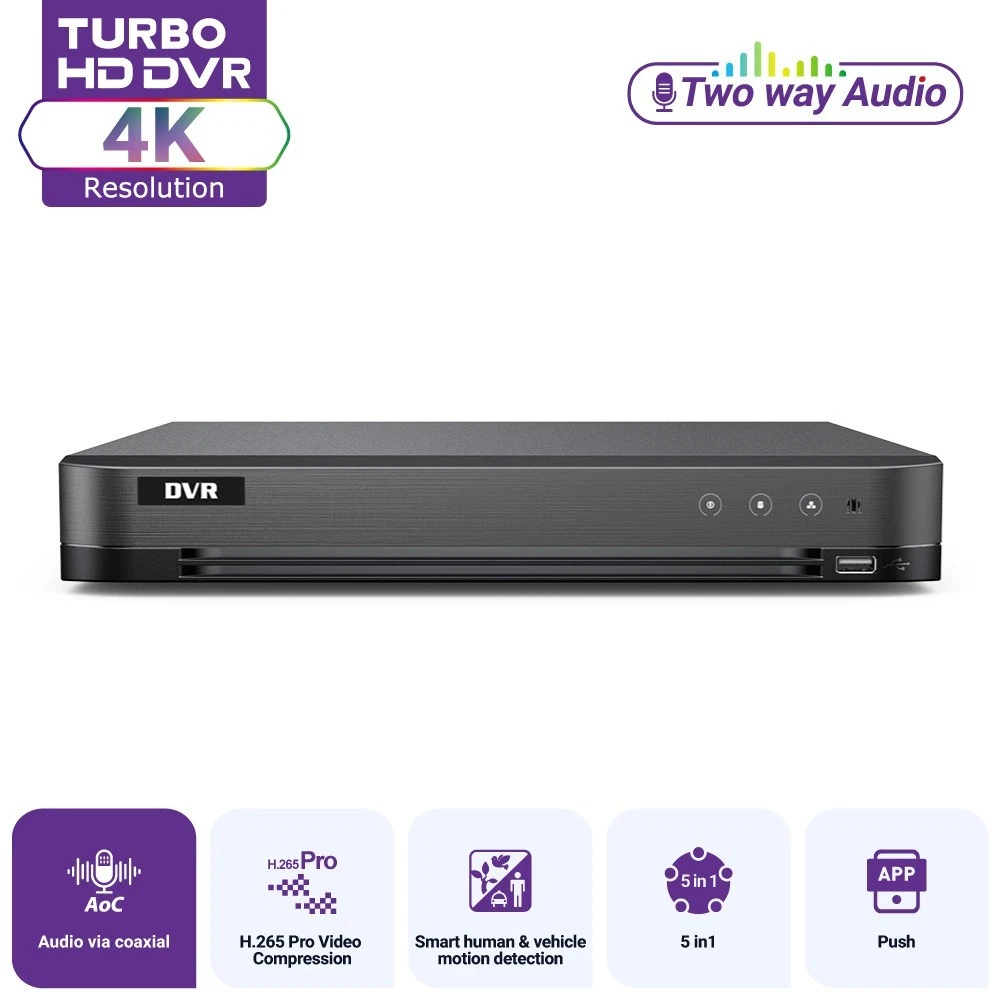 ANNKE Registratore DVR 8CH 3K Lite Con Disco Rigido Interno SSD Da 1TB, Registrazione 2 Settimane 24/7 Con 8 Canali, Intelligenza Personale E Veicolo, Registratore DVR Di Sicurezza H.265 5 In 1 - Foto 8