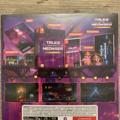 TALES OF THE NEONSEA - COLLECTOR’S EDITION - Nintendo Switch - REGION FREE - NEW - Picture 10 of 22