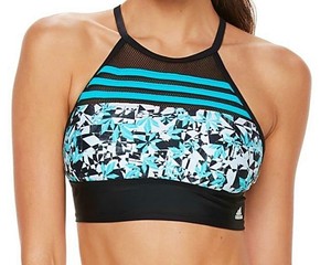 adidas swim crop top