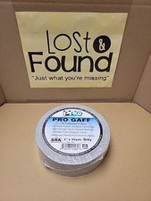 SEALED Pro Tapes  Specialties Pro Gaff Tape Gray 2" x 55 yds
