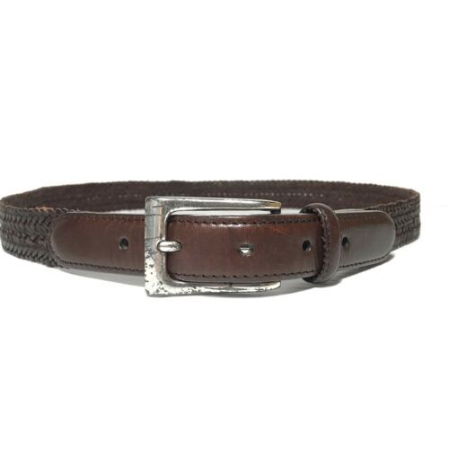 Eddie Bauer Genuine Full Grain Braided Casual Leather Belt  display picture 1