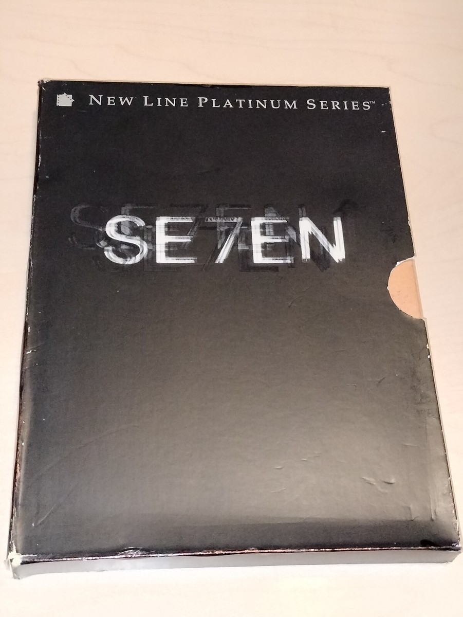 Seven Se7en DVD 2-Disc Set New Line Platinum Brad Pitt Morgan