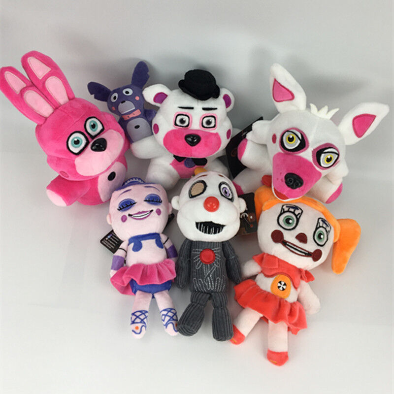 Five Nights at Freddy's Sister Funtime Freddy Soft Stuffed Plush Toy -   - World of plushies