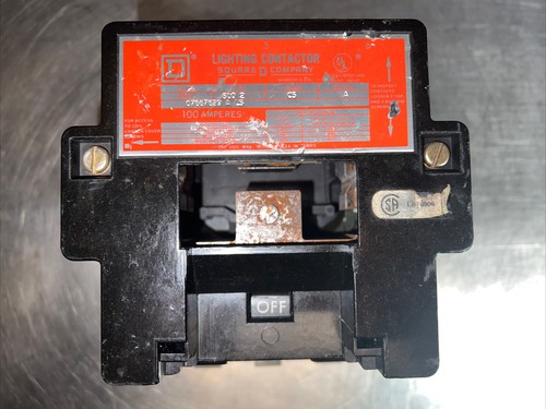 USED Surplus SQUARE D 8903 SQ02 LIGHTING CONTACTOR 8903 SQO 2 - Picture 4 of 12