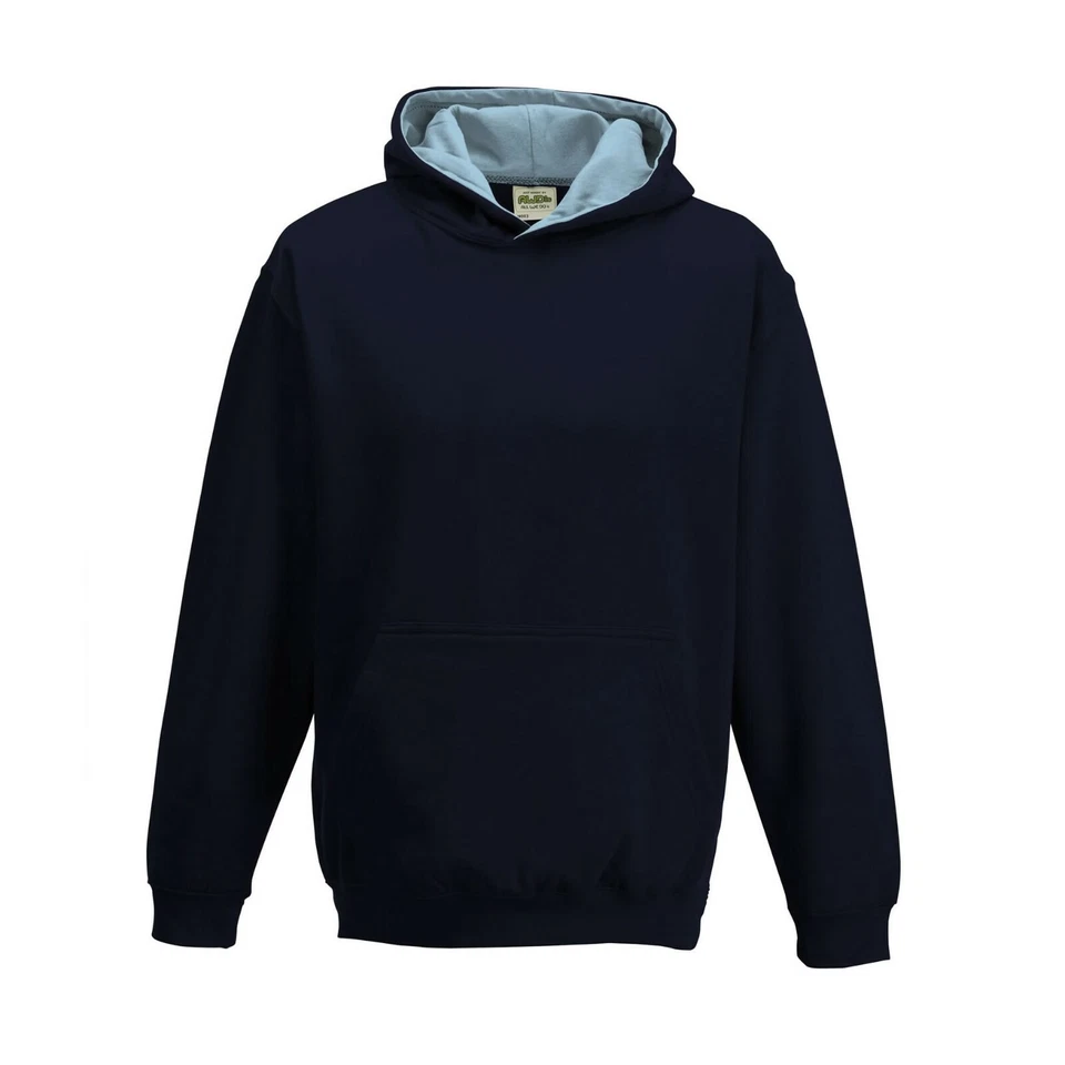 Kids /Childs New Holland Tractor Contrast Hoodie- Embroidered - 3-4 - 12-13 yrs - Image 2 of 3