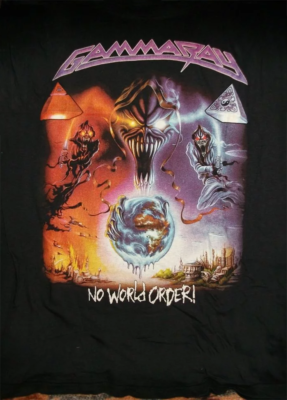 Gamma Ray Gift For Fans Black T-Shirt Cotton All Size Gamma Ray 02