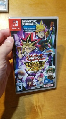 Yu-gi-oh Legacy of The Duelist Link Evolution NINTENDO SWITCH W/ 3