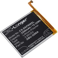 Akku FüR Doro 8080 8050 Handy 3,85V 3200Mah/12Wh Li-Polymer Schwarz