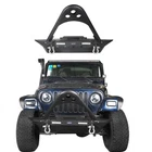 STINGER Front Bumper Fit 1997-2006 Jeep Wrangler TJ  w/LED Light & Winch Plate