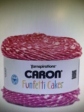 Caron Funfetti Cakes Yarn -- Pink Frosting -- NIP
