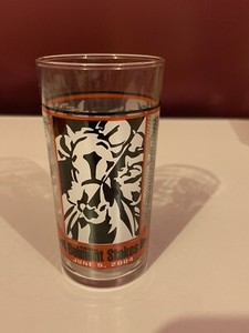 2004 ~ Belmont Stakes Glass~ Brand New 
