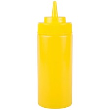 Choice 16 oz. Wide Mouth Squeeze Bottle - 6/Pack select color