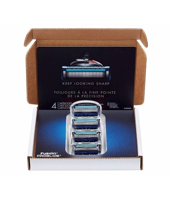 Gillette Fusion ProGlide Cartridges Refill Pack, 4 count, m01