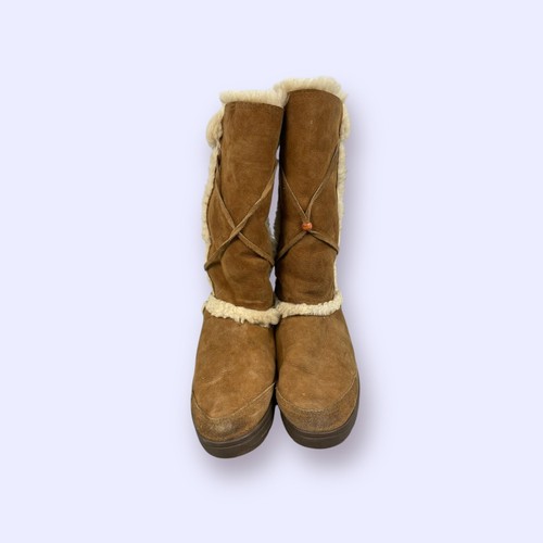 Womens UGGS AUSTRALIA NIGHTFALL 5359 Boots SIZE 9 With Beads Authentic - Picture 2 of 11