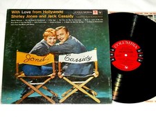 SHIRLEY JONES & JACK CASSIDY-With Love From Hollywood (1959) Mono COLUMBIA LP