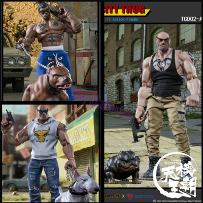 TAKETHAT X CRAZY FIGURE CITY THUG YELLOW 1/12 Action Figure Model