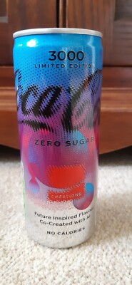 Coca Cola Y3000 LIMITED EDITION Created By AI 250ml | Neu & Ungeöffnet! Versandkostenfrei