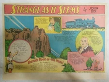 Strange As It Seems: Mammoth Rock, El Morro New Mexico by Hix from 9/7/1941