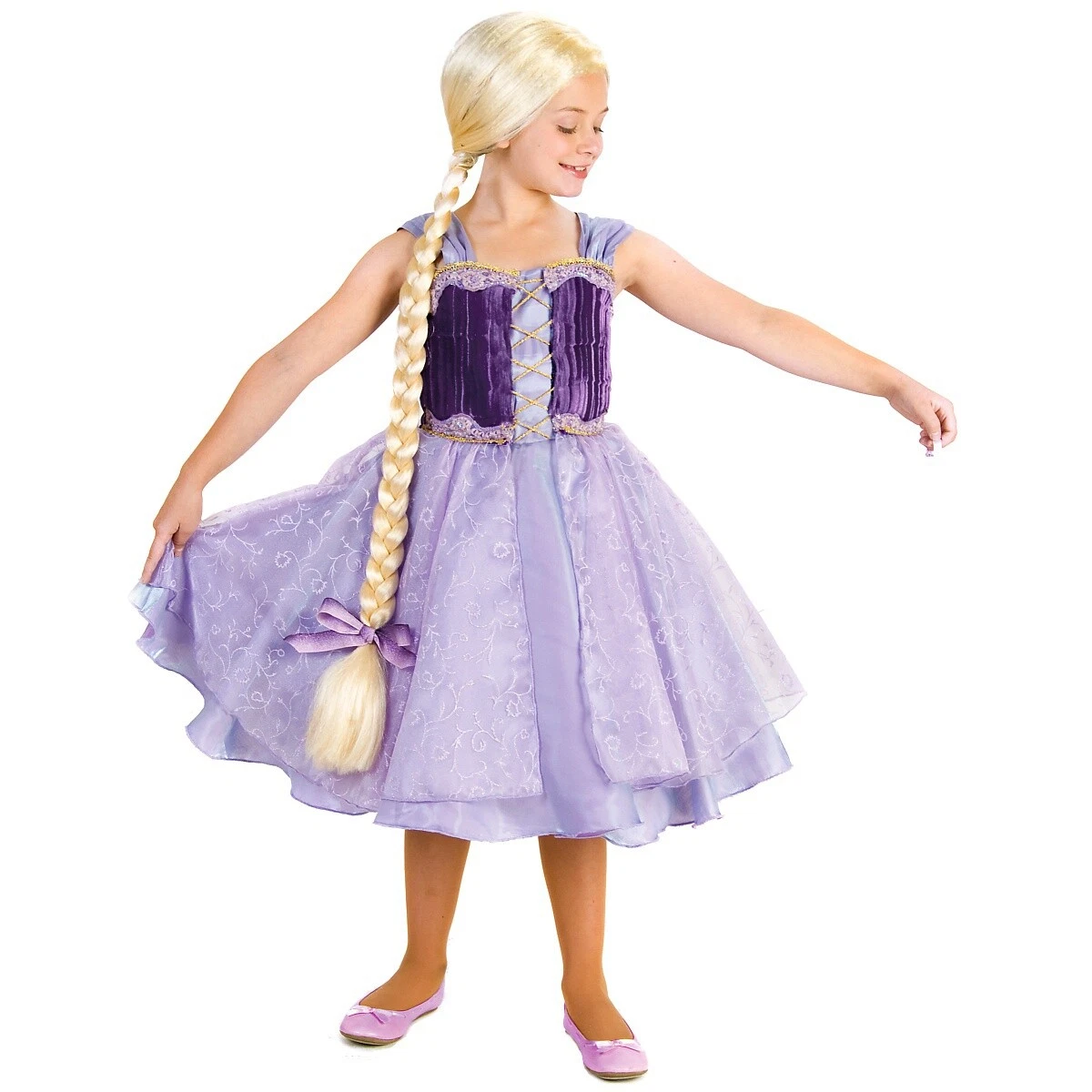 Kids rapunzel sale costume