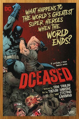 2018 DC Comics DCeased Print Ad/Poster Greg Capullo Batman Zombie
