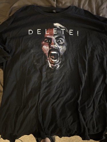 Rare Broken Matt hardy TNA Delete Shirt WWE AEW
