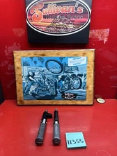 Harley Softail Passenger Pegs Mount Bracket Bolts Rider Rear Frame Pair Set