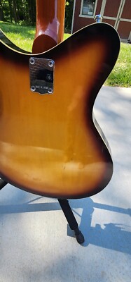 Yamaha SA15 Guitar Vintage Semi Hollow Electric Needs Some Work | eBay