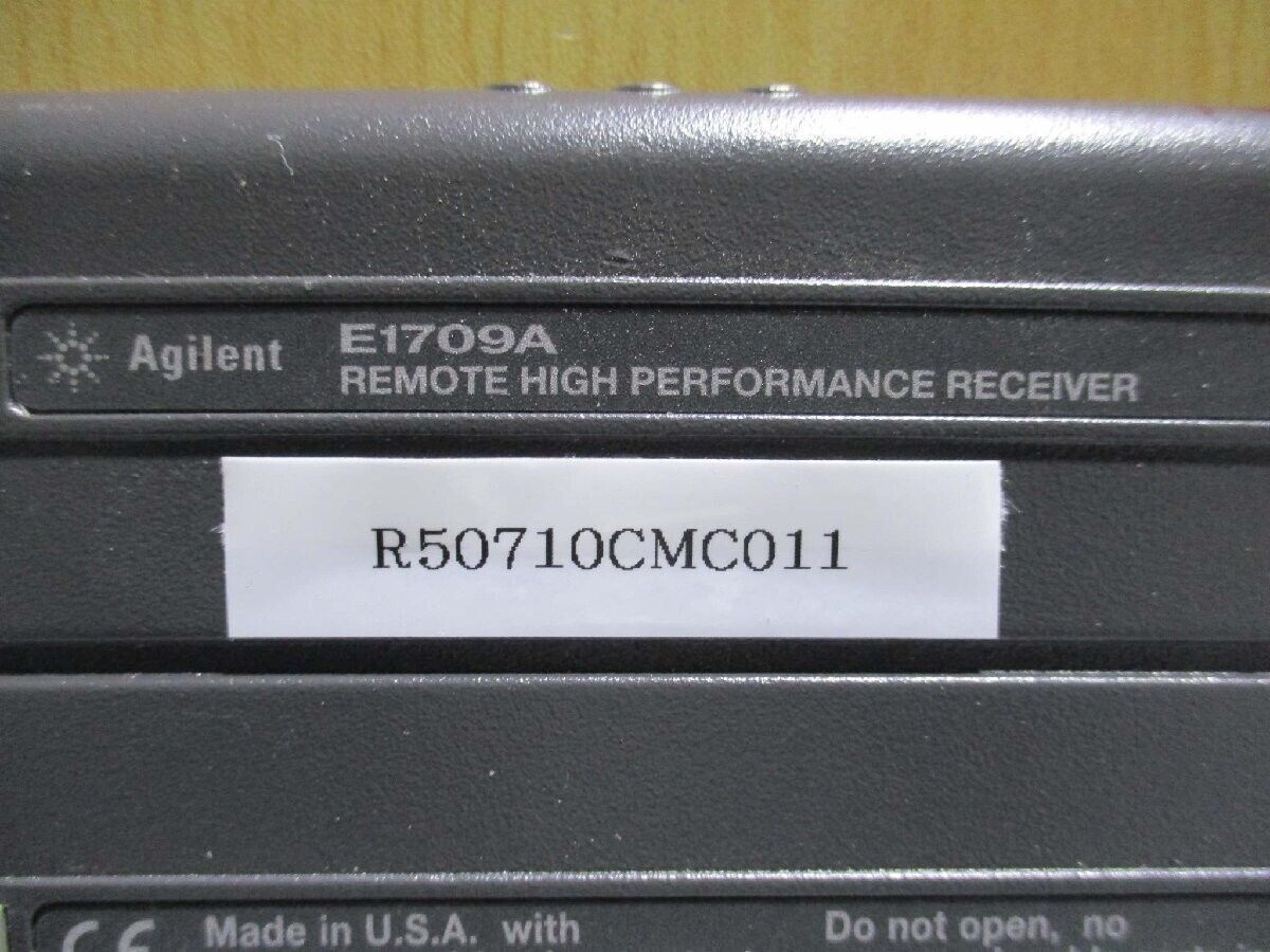 AGILENT E1709A Set of 2 REMOTE HIGH PERFORMANCE RECEIVER AGILENT E1709A Set of 2 REMOTE HIGH PERFORMANCE RECEIVER
