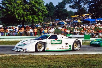 Jeff Kline Tim McAdam Tom Milner Racing Spice SE89P Chevrolet duri- Old Photo