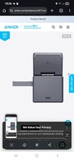 Anker MagGo 3-in-1 Cube Charging Station Qi2 for iPhone Apple Watch - no cable