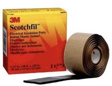 Scotch Fill Electrical Insulation Putty 3M Roll New Unused x 3 pack