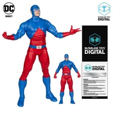 DC Direct McFarlane Toys Digital The Atom  Silver Age  Collectible Action Figure