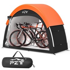 Upgraded Bike Tent with Rain Cover, Portable Outdoor Storage Shed for 2-3 Bik...