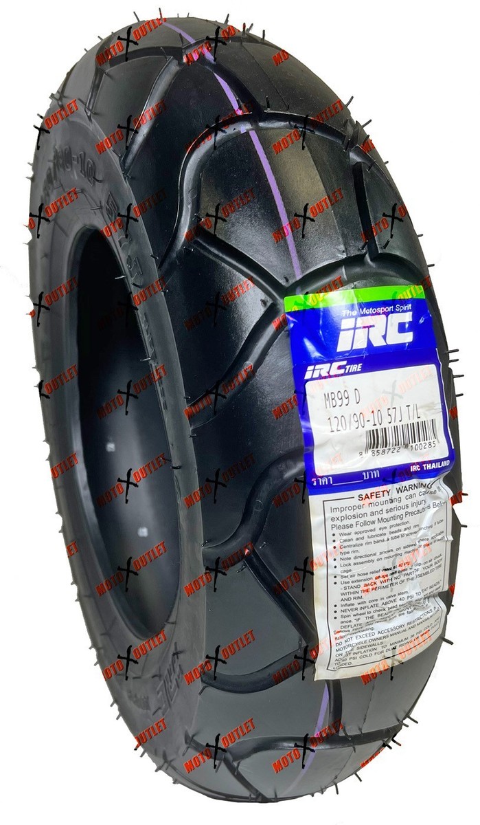 Yamaha 50 Zuma Tires 120/90-10 130/90-10 Front Rear Tire Set 97-11