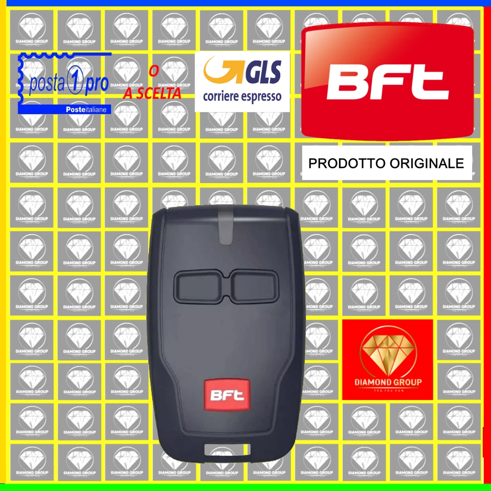 TELECOMANDO ORIGINALE D111904 X BFT MITTO 2 - 2 TASTI 2 CANALI RADIOCOMANDO 💎