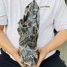 Natural Sphalerite ore Quartz Obelisk Quartz Crystal Reiki Healing 5000g — photo 7
