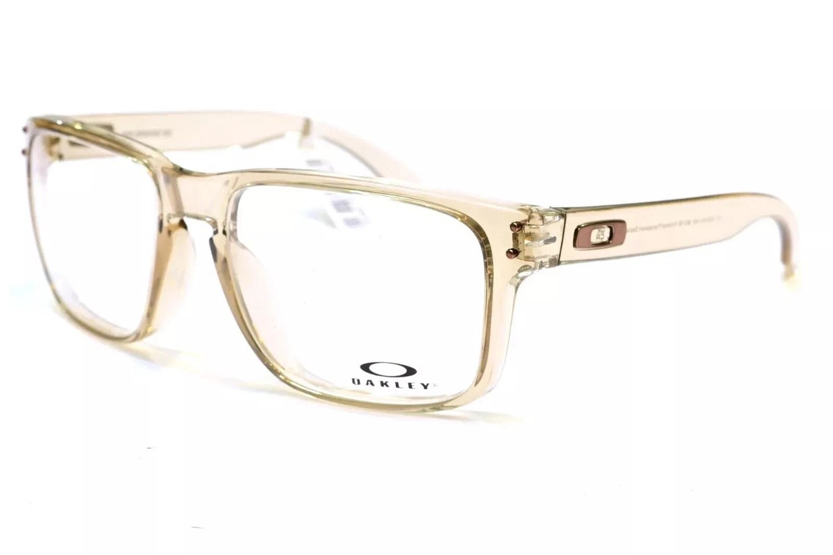 Oakley Holbrook RX OX8156-1456 Polished Transparent Sepia Square