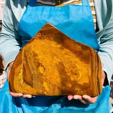 7.67LB Natural Madagascar Tiger's-Eye Raw Stone Rock Specimen Mineral Healing