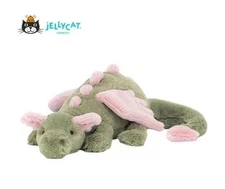 Jelly Malachy Dragon - RARE - NWT - Stunning Toys Medium Plush Toys Inspired