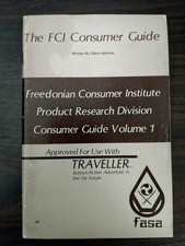 Traveller RPG The FCI Consumer Guide 1982 FASA