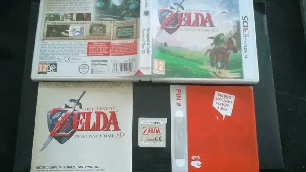 Japan NEW Legend of Zelda Ocarina of Time 3D Nintendo 3DS Game