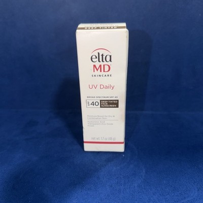 Elta DEEP TINTED SPF40 sunscreen - 1.7 Oz - EXP 2026 - USA SELLER - NEW IN BOX